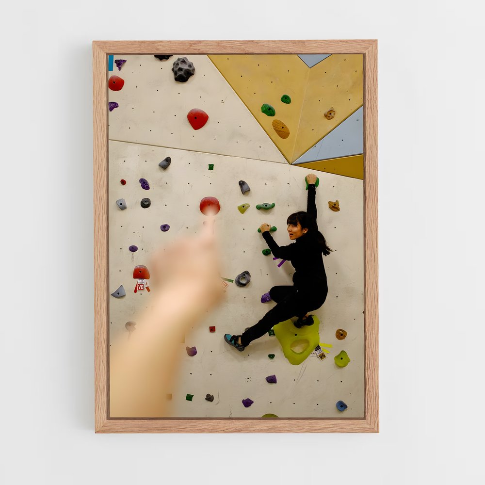 ap-world games climbing-1 cadre Bois clair