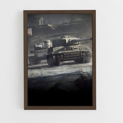 ap-world of tanks-4 cadre Bois foncé
