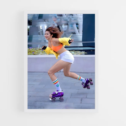 ap-world roller games artistic-5 cadre Blanc