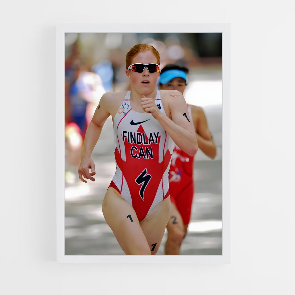 ap-world triathlon championship series-4 cadre Blanc