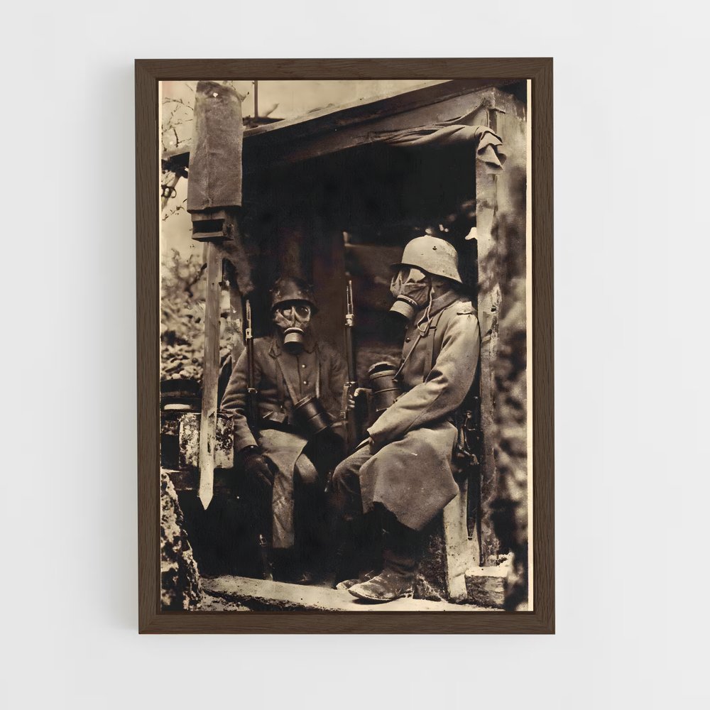 ap-world war 1-1 cadre Bois foncé