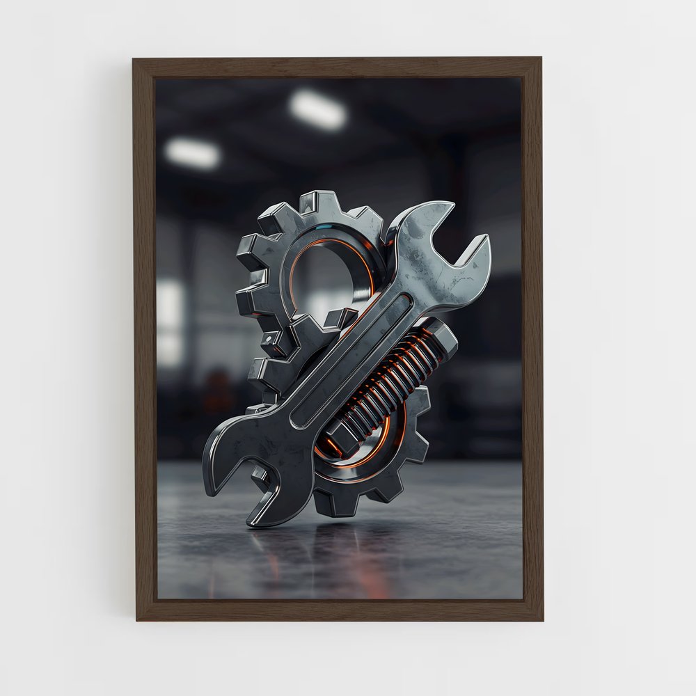 ap-wrench-1 cadre Bois foncé