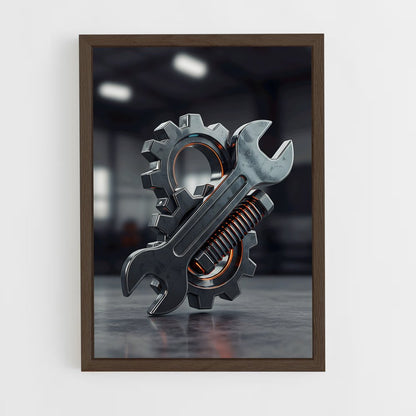 ap-wrench-1 cadre Bois foncé