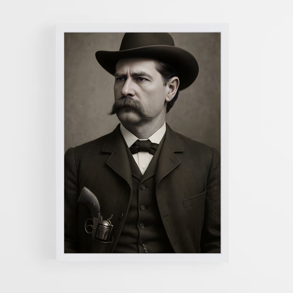 ap-wyatt earp-1 cadre Blanc