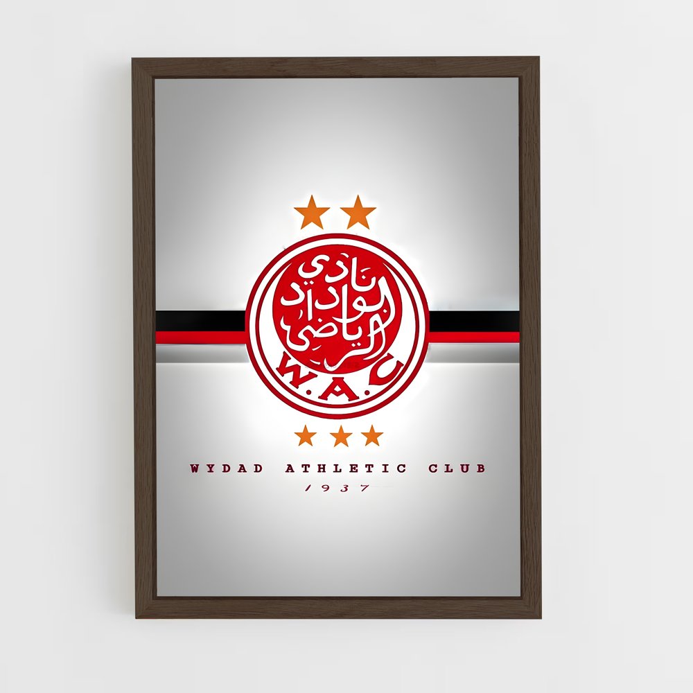 ap-wydad casablanca-8 cadre Bois foncé