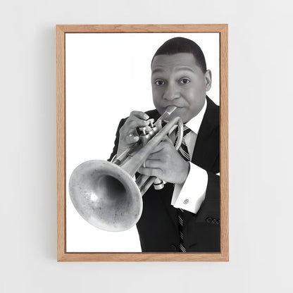 ap-wynton marsalis-3 cadre Bois clair