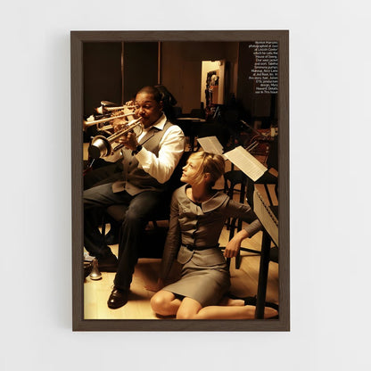 ap-wynton marsalis-4 cadre Bois foncé