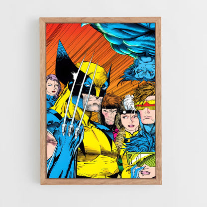 ap-x-men-1 cadre Bois clair