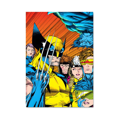 Poster Les Nouveaux Mutants et Wolverine