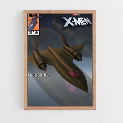 ap-x-men blackbird-1 cadre Bois clair