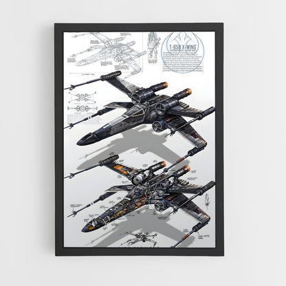 ap-x-wing-3 cadre Noir