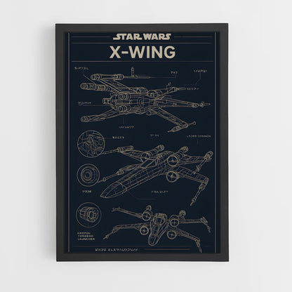 ap-x-wing-5 cadre Noir
