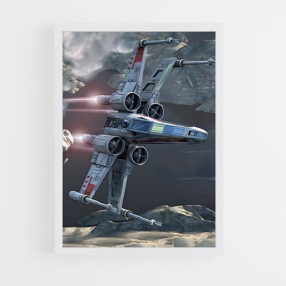 ap-x-wing-6 cadre Blanc