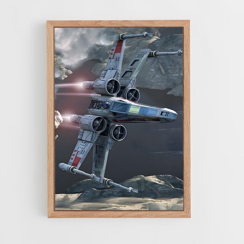 ap-x-wing-6 cadre Bois clair