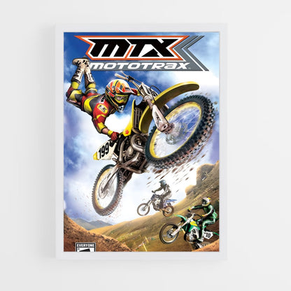 ap-x games motocross-1 cadre Blanc