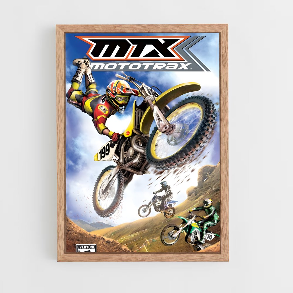 ap-x games motocross-1 cadre Bois clair