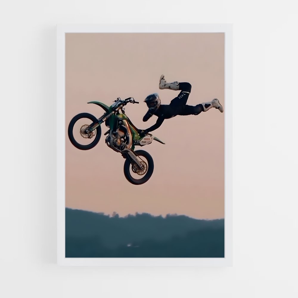 ap-x games motocross-2 cadre Blanc