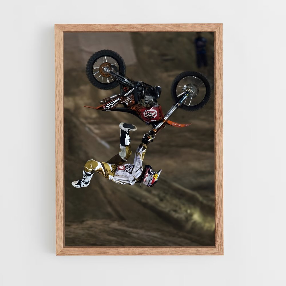 ap-x games motocross-4 cadre Bois clair