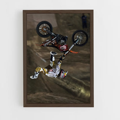 ap-x games motocross-4 cadre Bois foncé