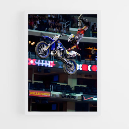 ap-x games motocross-5 cadre Blanc