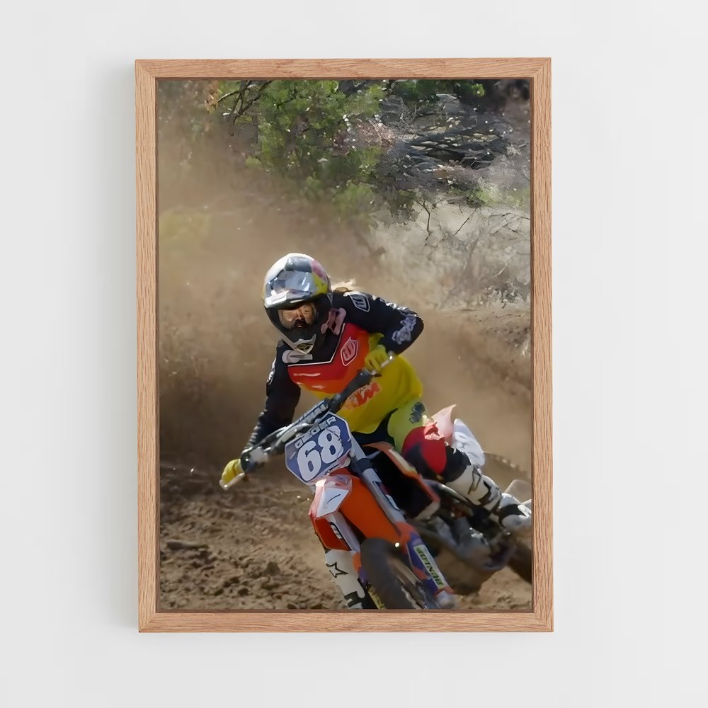 ap-x games motocross-6 cadre Bois clair