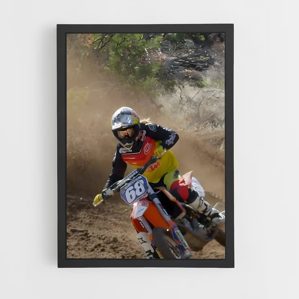 ap-x games motocross-6 cadre Noir