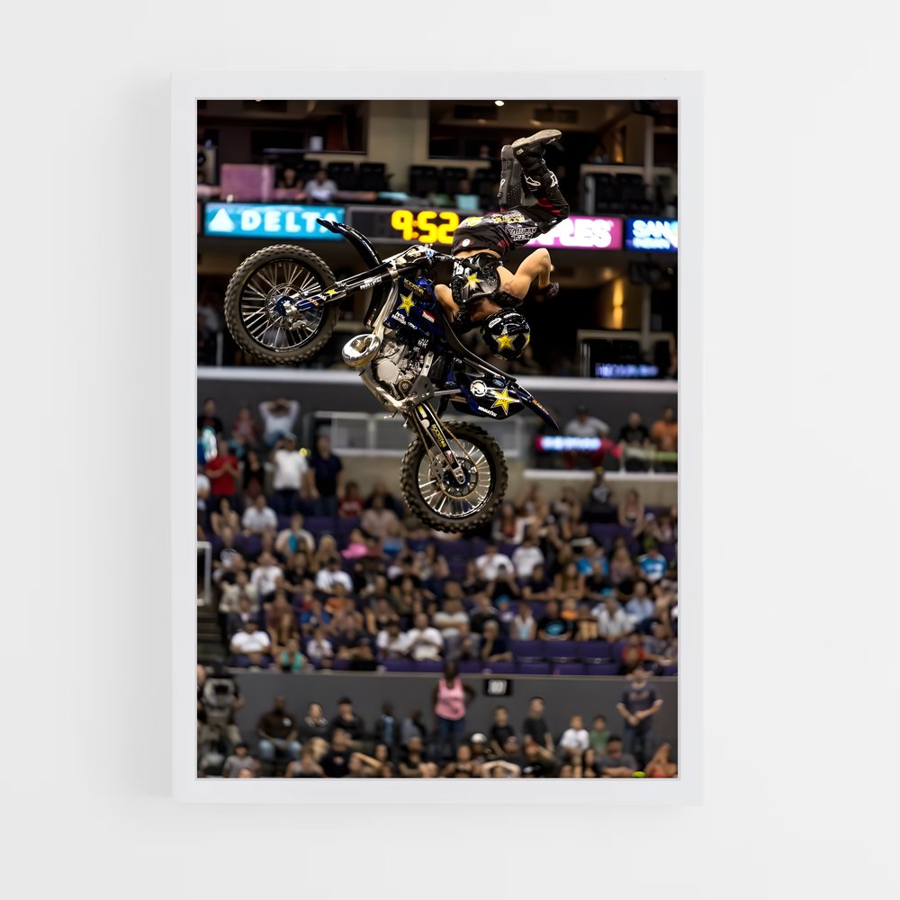 ap-x games motocross-8 cadre Blanc