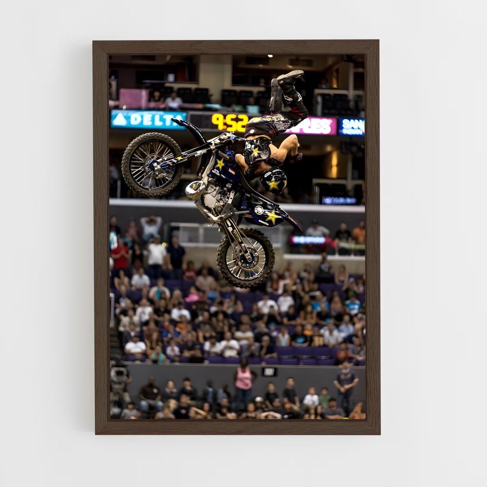 ap-x games motocross-8 cadre Bois foncé