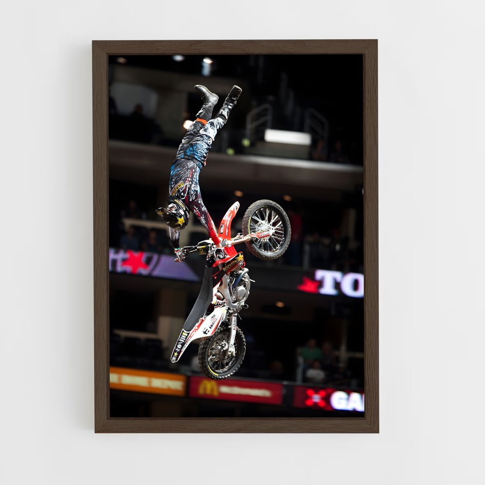 ap-x games motocross-9 cadre Bois foncé