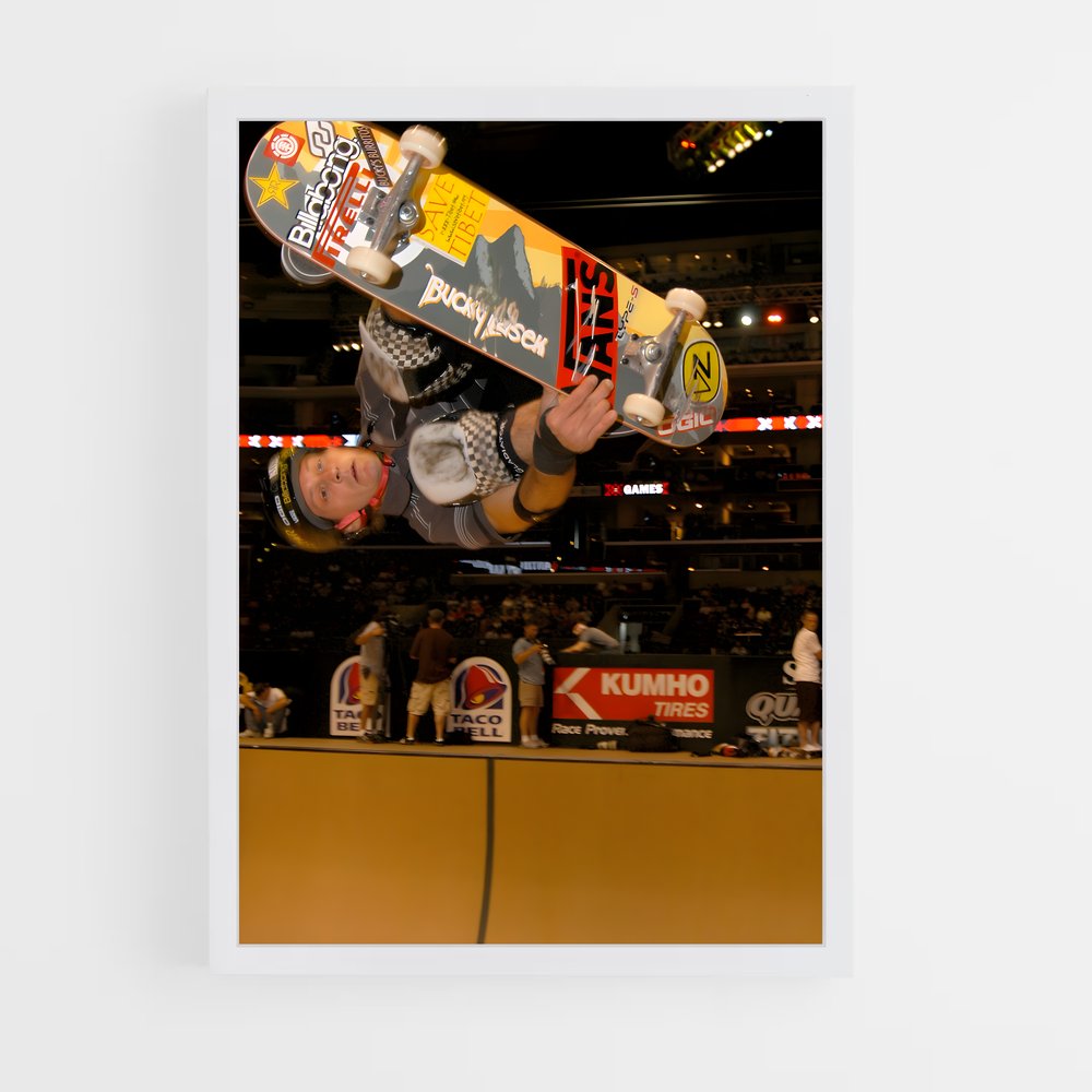 ap-x games skateboard-2 cadre Blanc