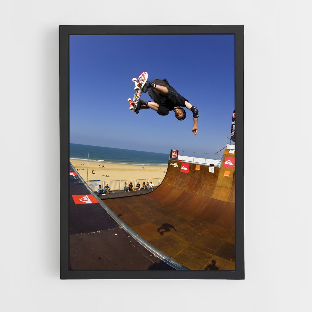 ap-x games skateboard-3 cadre Noir