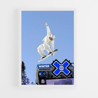 ap-x games skiing-2 cadre Blanc