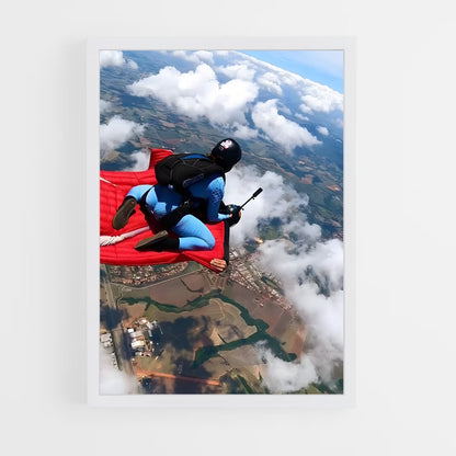ap-x games skydiving-1 cadre Blanc