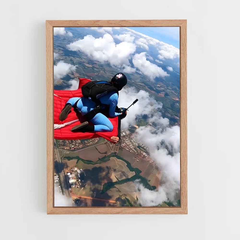 ap-x games skydiving-1 cadre Bois clair