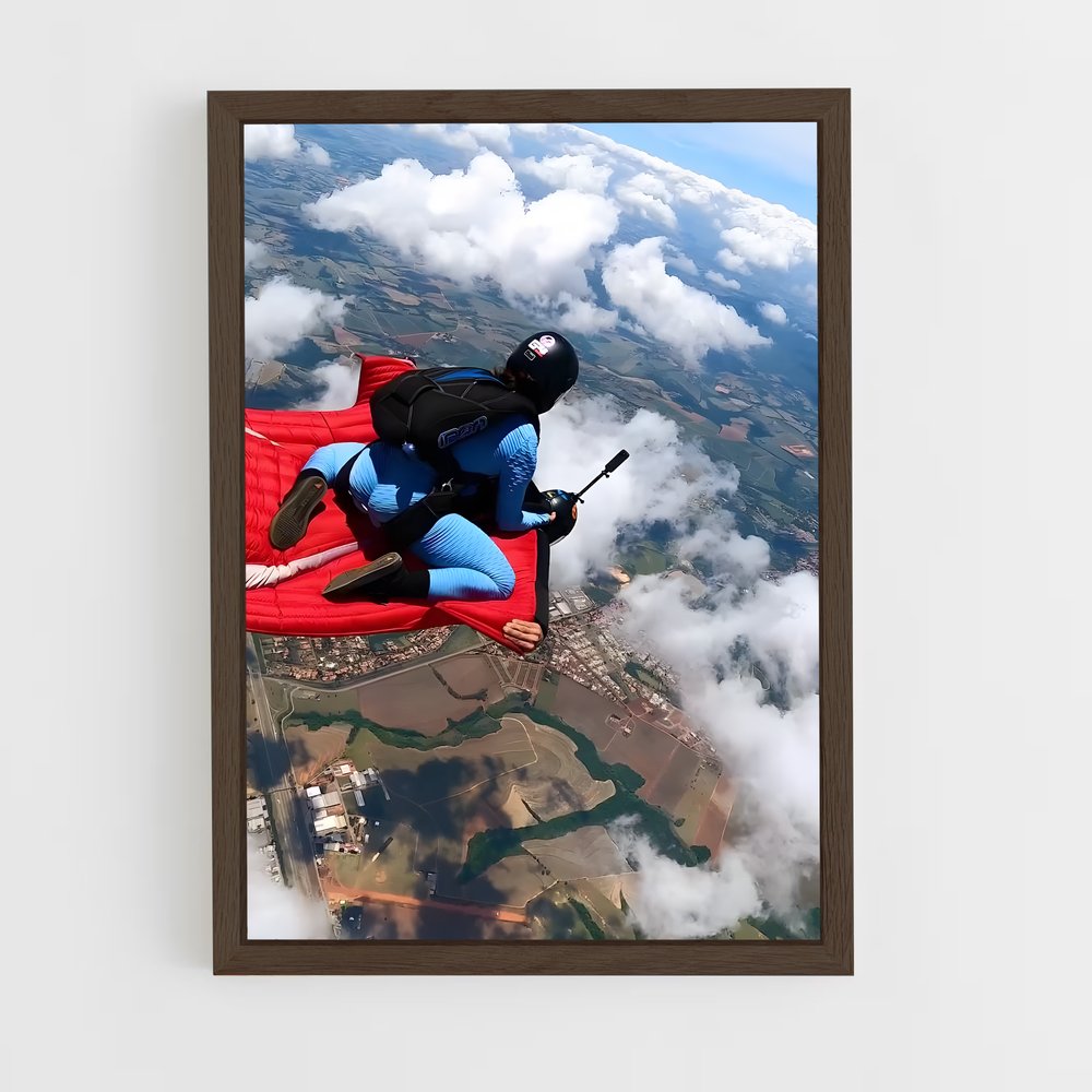 ap-x games skydiving-1 cadre Bois foncé