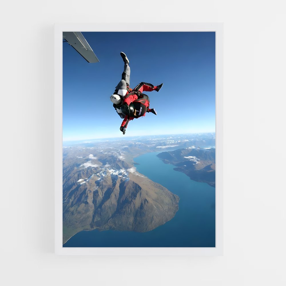 ap-x games skydiving-4 cadre Blanc