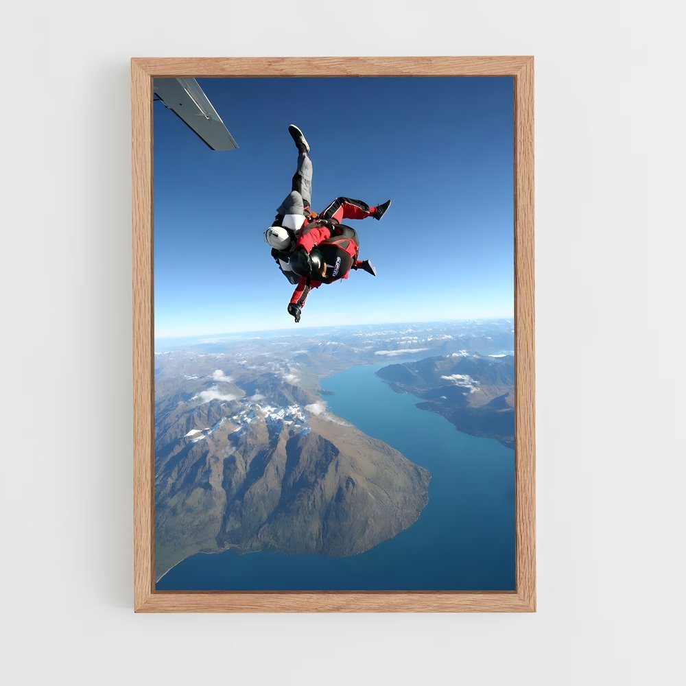 ap-x games skydiving-4 cadre Bois clair