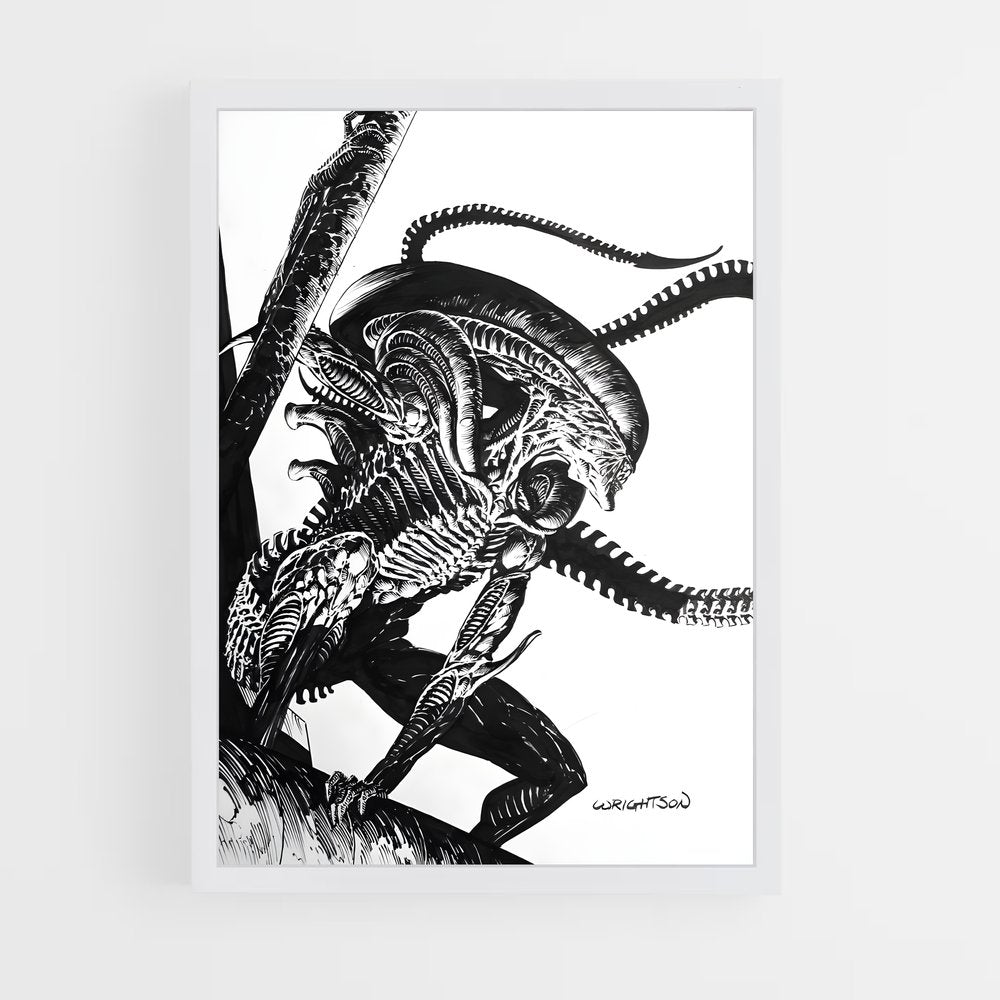 ap-xenomorph-7 cadre Blanc