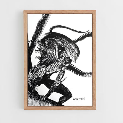 ap-xenomorph-7 cadre Bois clair