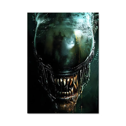 Poster Predator Face-off