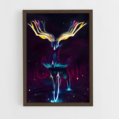 ap-xerneas-2 cadre Bois foncé