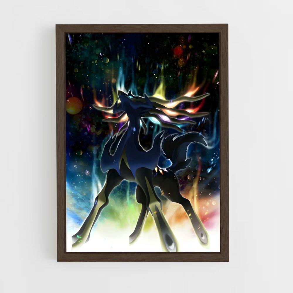 ap-xerneas-6 cadre Bois foncé