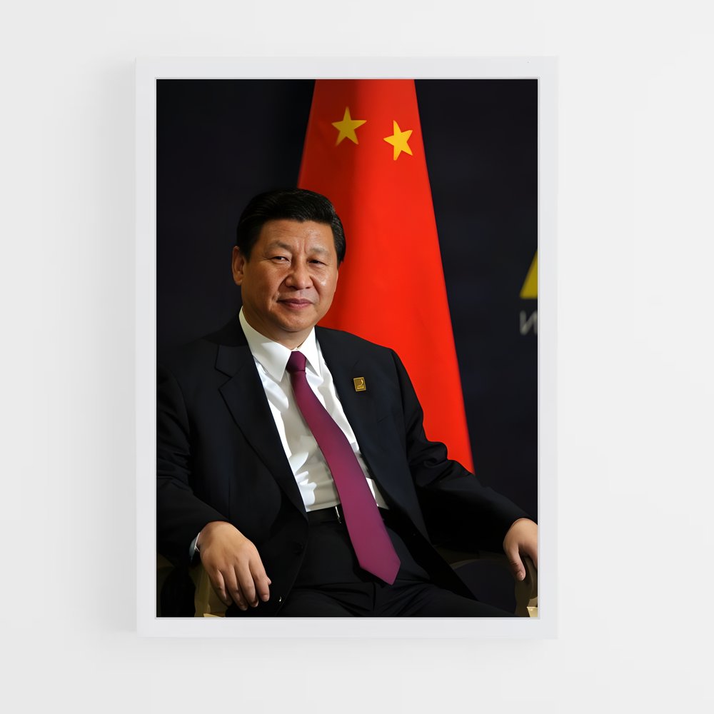 ap-xi jinping-1 cadre Blanc
