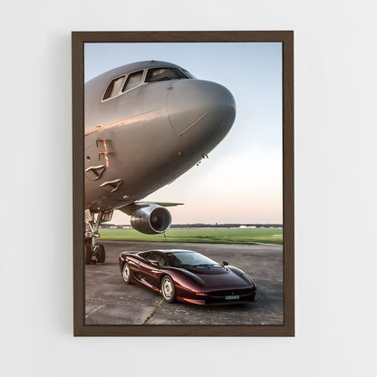 ap-xj220-1 cadre Bois foncé