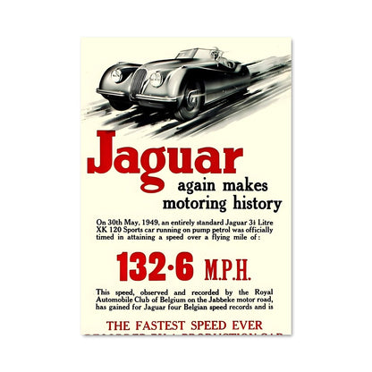Poster Xk120 77761