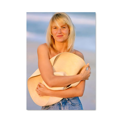 Poster Plage en Jeans