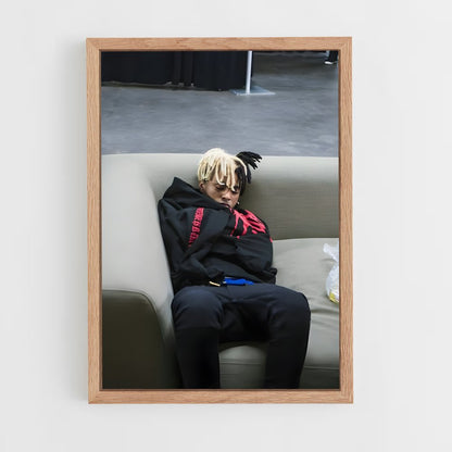 ap-xxxtentacion-4 cadre Bois clair