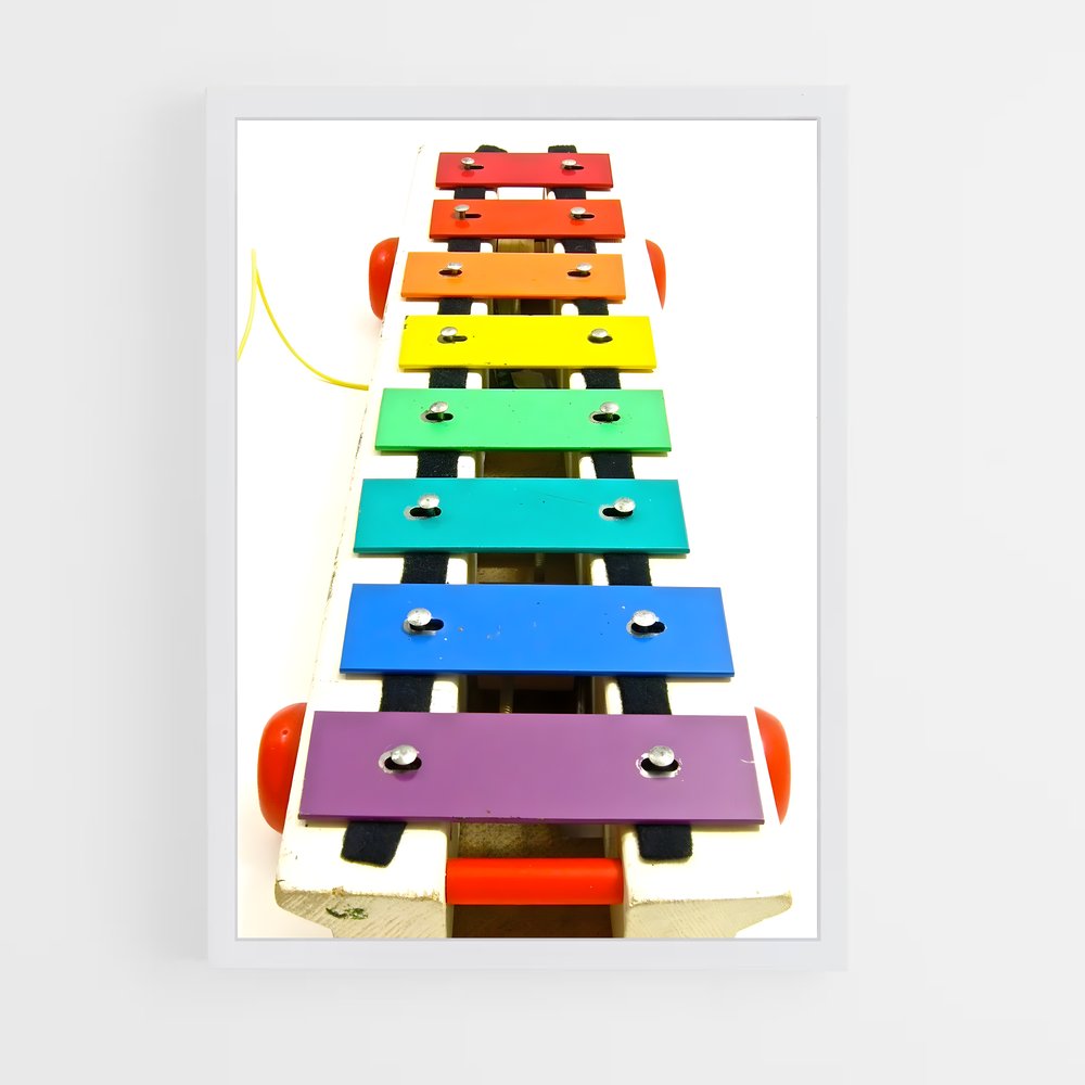 ap-xylophone-5 cadre Blanc