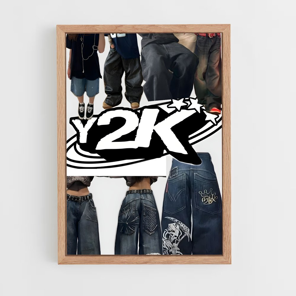 ap-y2k-7 cadre Bois clair