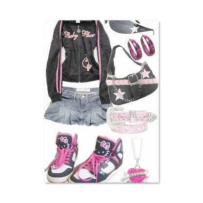 Poster Y2k fashion 22402